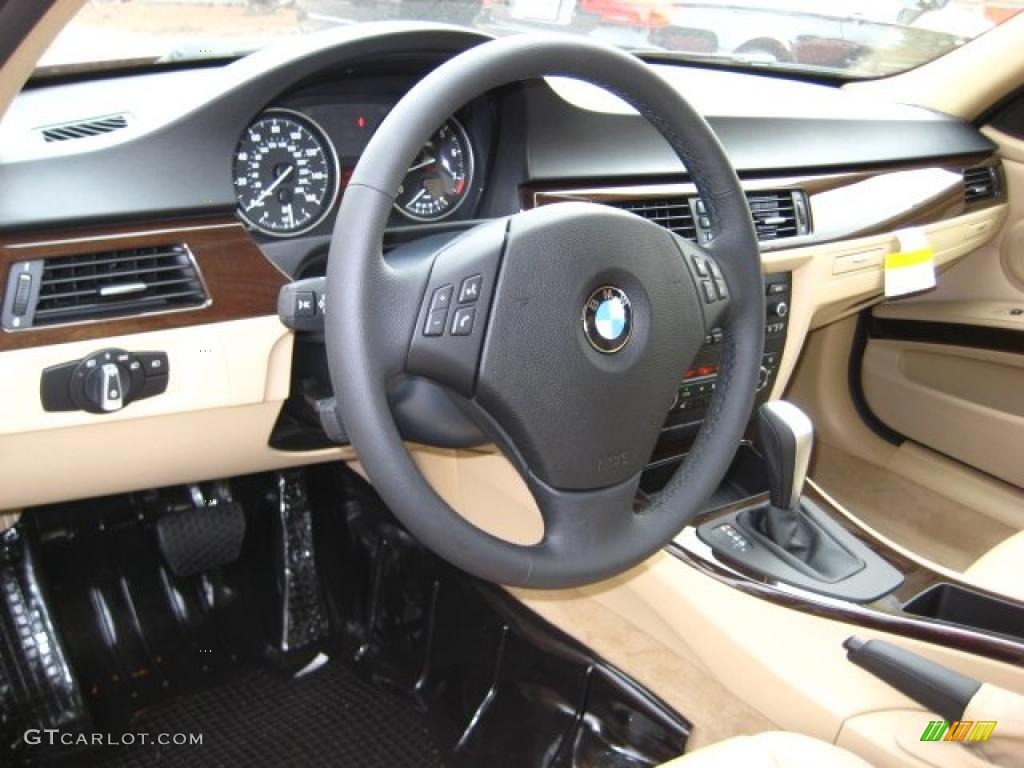 Beige Dakota Leather Interior 2011 BMW 3 Series 328i xDrive Sedan Photo #38044783