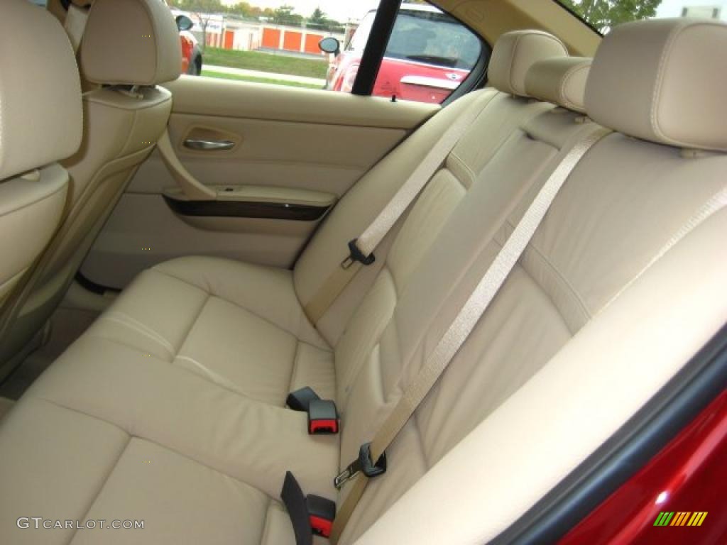 2011 3 Series 328i xDrive Sedan - Vermillion Red Metallic / Beige Dakota Leather photo #11