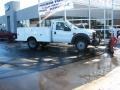 Oxford White - F450 Super Duty XL Regular Cab 4x4 Dually Commerical Photo No. 5