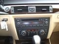 2011 BMW 3 Series Beige Dakota Leather Interior Controls Photo