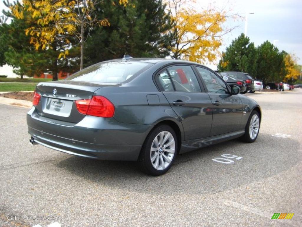 2011 3 Series 328i xDrive Sedan - Tasman Green Metallic / Oyster/Black Dakota Leather photo #5