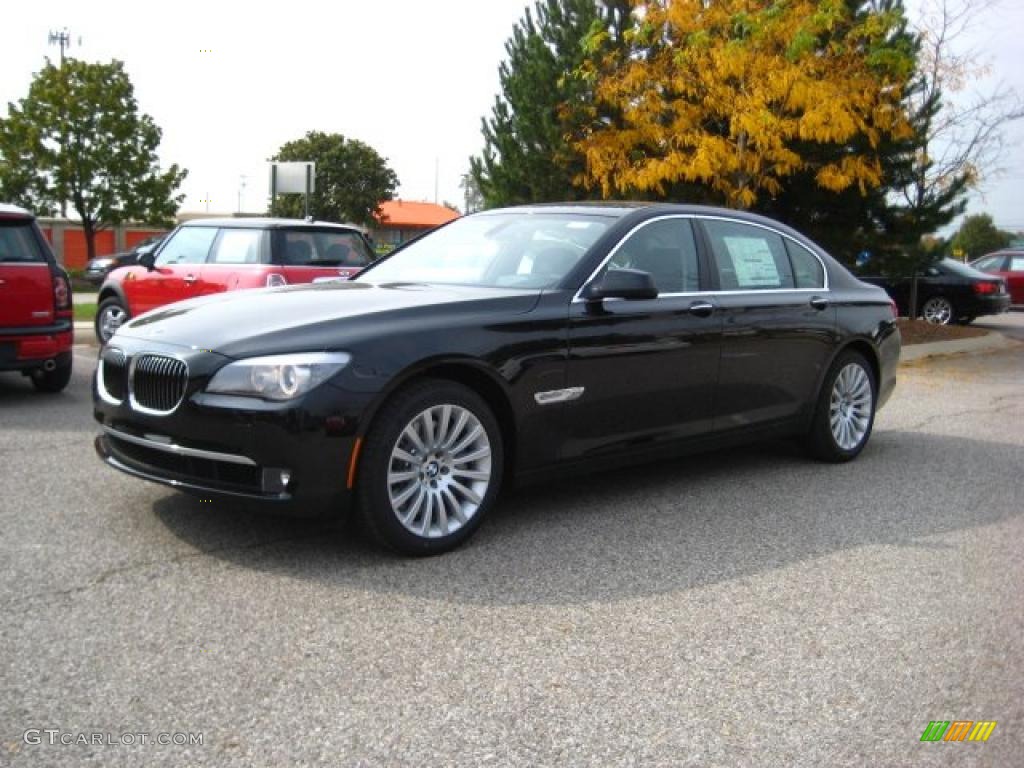 2011 7 Series 750Li xDrive Sedan - Black Sapphire Metallic / Black Nappa Leather photo #1