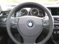 2011 BMW 7 Series Black Nappa Leather Interior Steering Wheel Photo