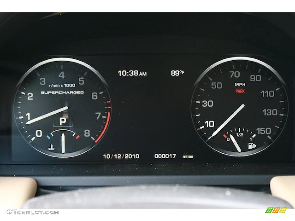2011 Land Rover Range Rover Supercharged Gauges Photo #38045528