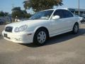 2005 Powder White Pearl Hyundai Sonata GL  photo #2