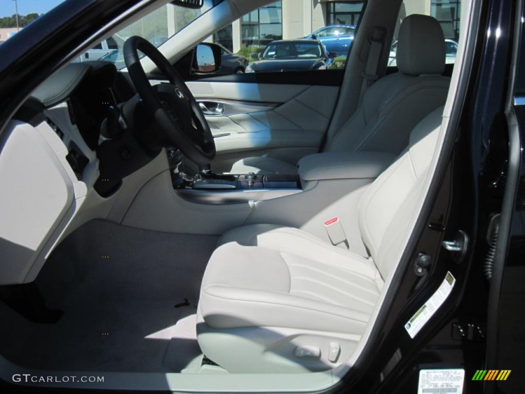 Wheat Interior 2011 Infiniti M 37 Sedan Photo #38045636