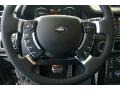 Jet Black/Jet Black 2011 Land Rover Range Rover Supercharged Steering Wheel