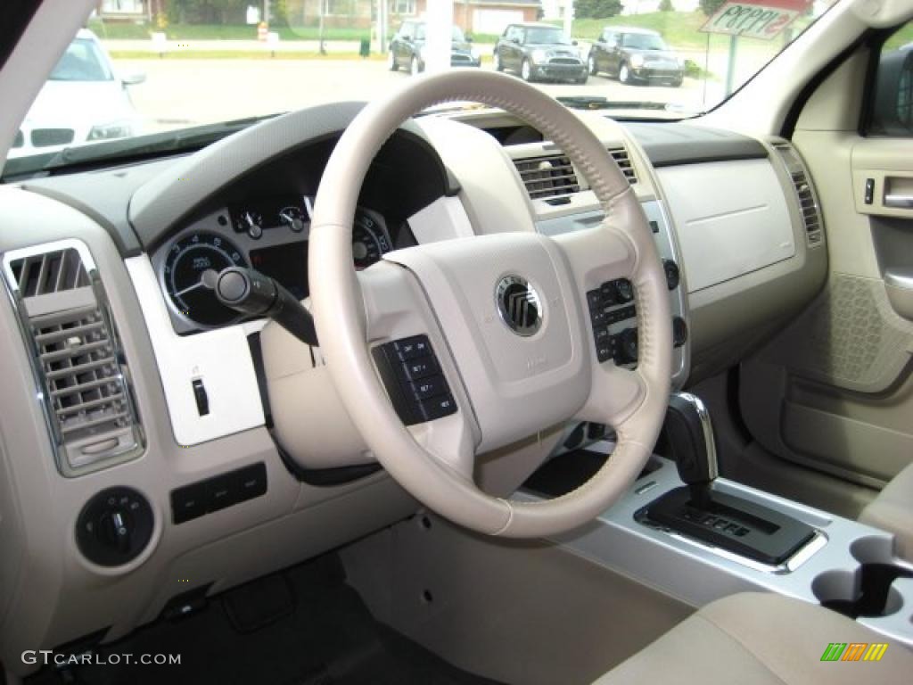 2009 Mercury Mariner V6 Stone Dashboard Photo #38046092