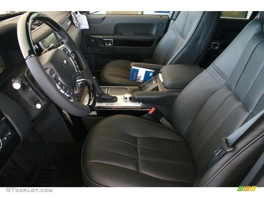 Jet Black/Jet Black Interior 2011 Land Rover Range Rover HSE Photo #38046232