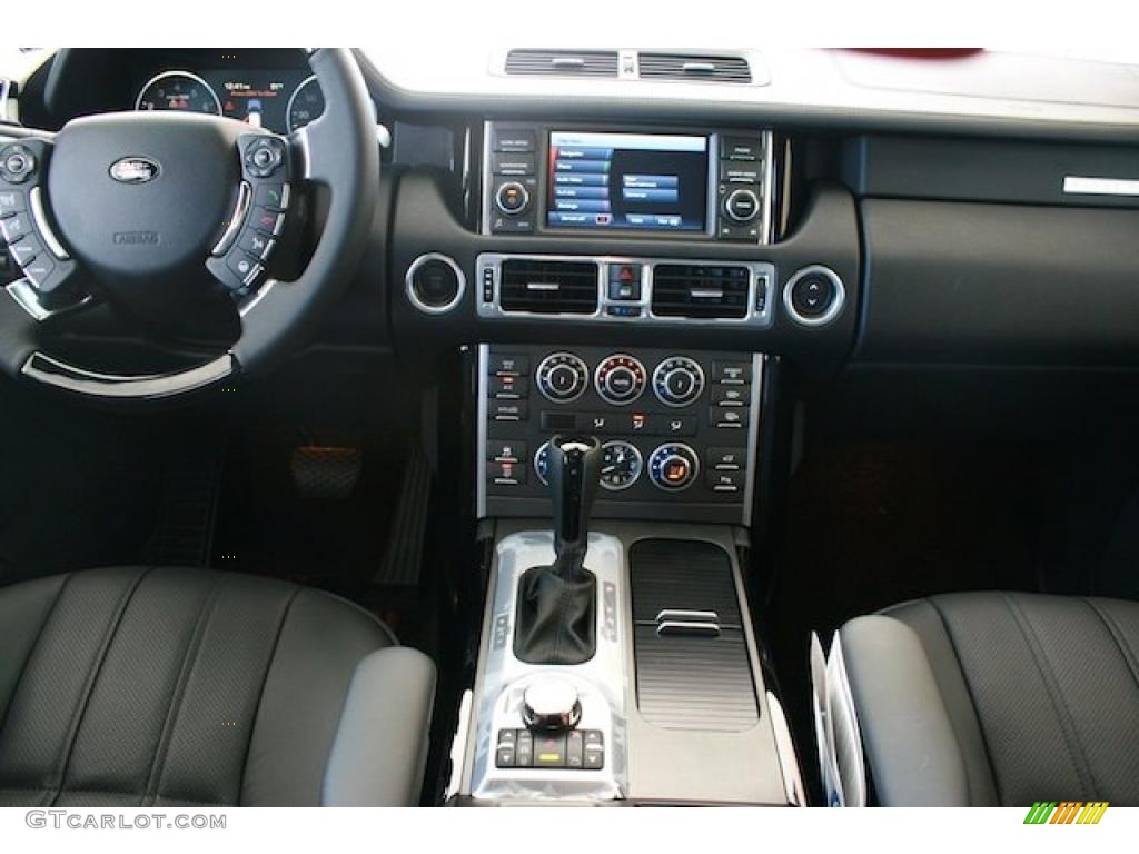 2011 Land Rover Range Rover HSE Jet Black/Jet Black Dashboard Photo #38046296