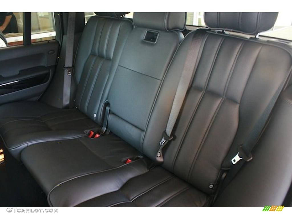 Jet Black/Jet Black Interior 2011 Land Rover Range Rover HSE Photo #38046324