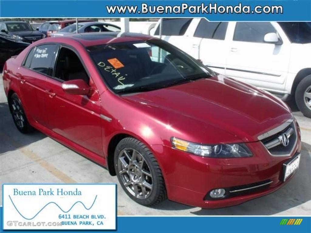 2007 TL 3.5 Type-S - Moroccan Red Pearl / Ebony photo #1