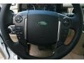 Almond/Nutmeg 2011 Land Rover LR4 HSE LUX Steering Wheel