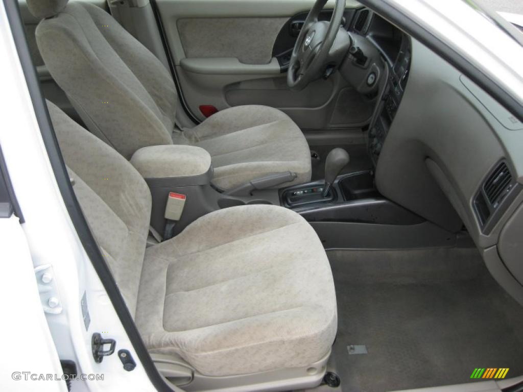 2006 Elantra GLS Sedan - Nordic White / Gray photo #19