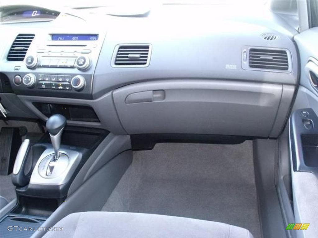 Gray Interior 2007 Honda Civic LX Sedan Photo #38046676