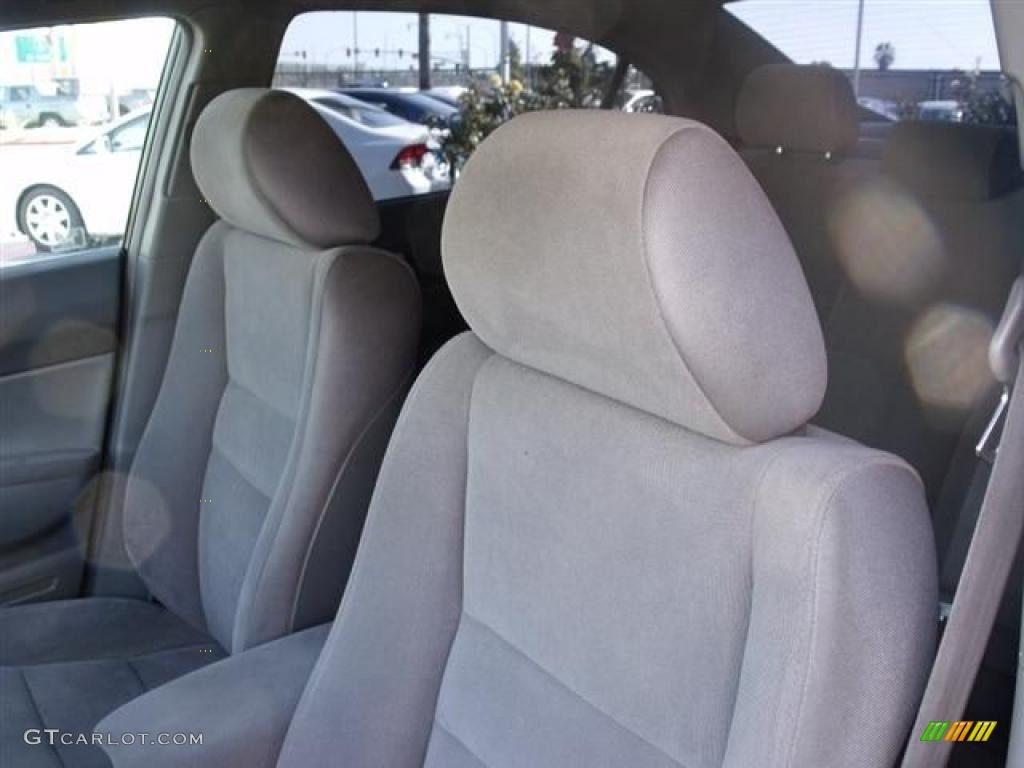 Gray Interior 2007 Honda Civic LX Sedan Photo #38046800