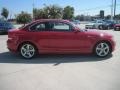 2011 Crimson Red BMW 1 Series 128i Coupe  photo #4