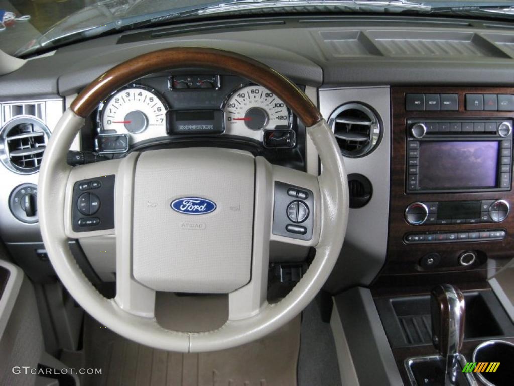 2008 Ford Expedition EL Limited Steering Wheel Photos