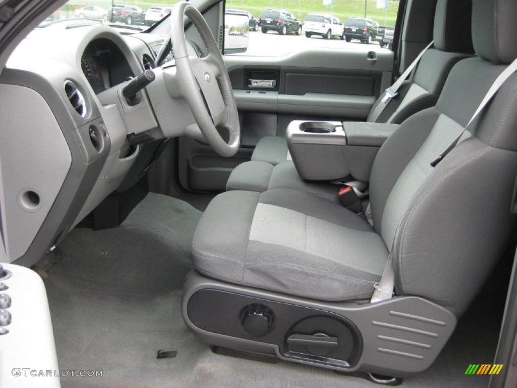 2007 F150 XLT SuperCab 4x4 - Dark Shadow Grey Metallic / Medium/Dark Flint photo #13