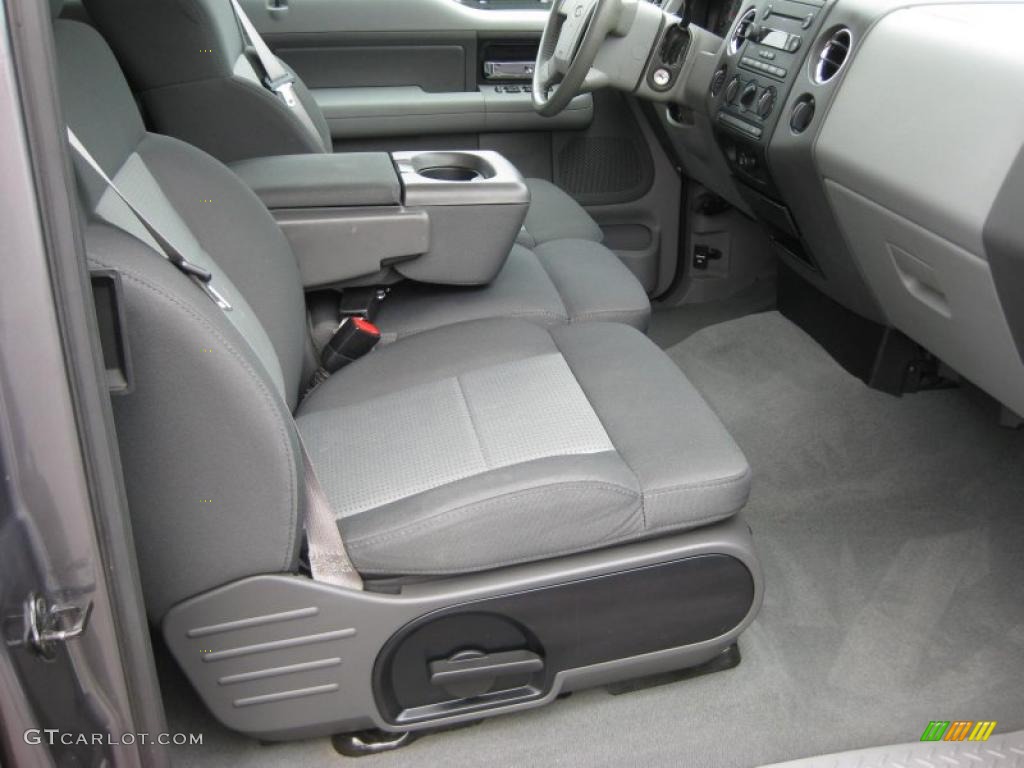 2007 F150 XLT SuperCab 4x4 - Dark Shadow Grey Metallic / Medium/Dark Flint photo #19