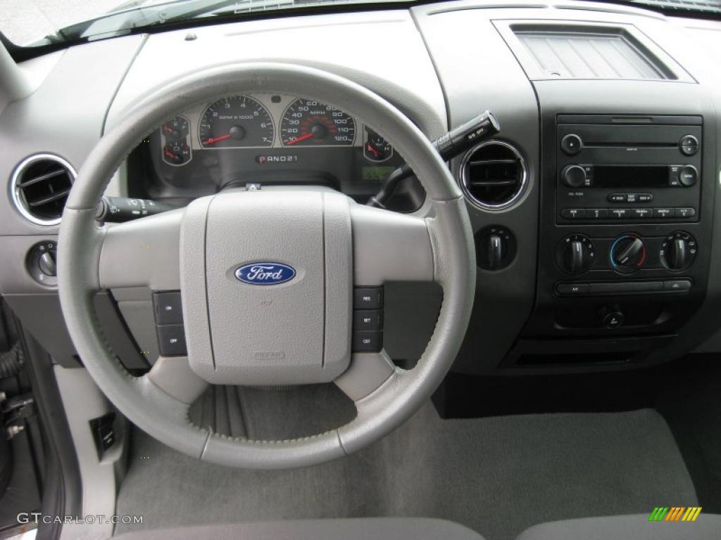 2007 F150 XLT SuperCab 4x4 - Dark Shadow Grey Metallic / Medium/Dark Flint photo #25