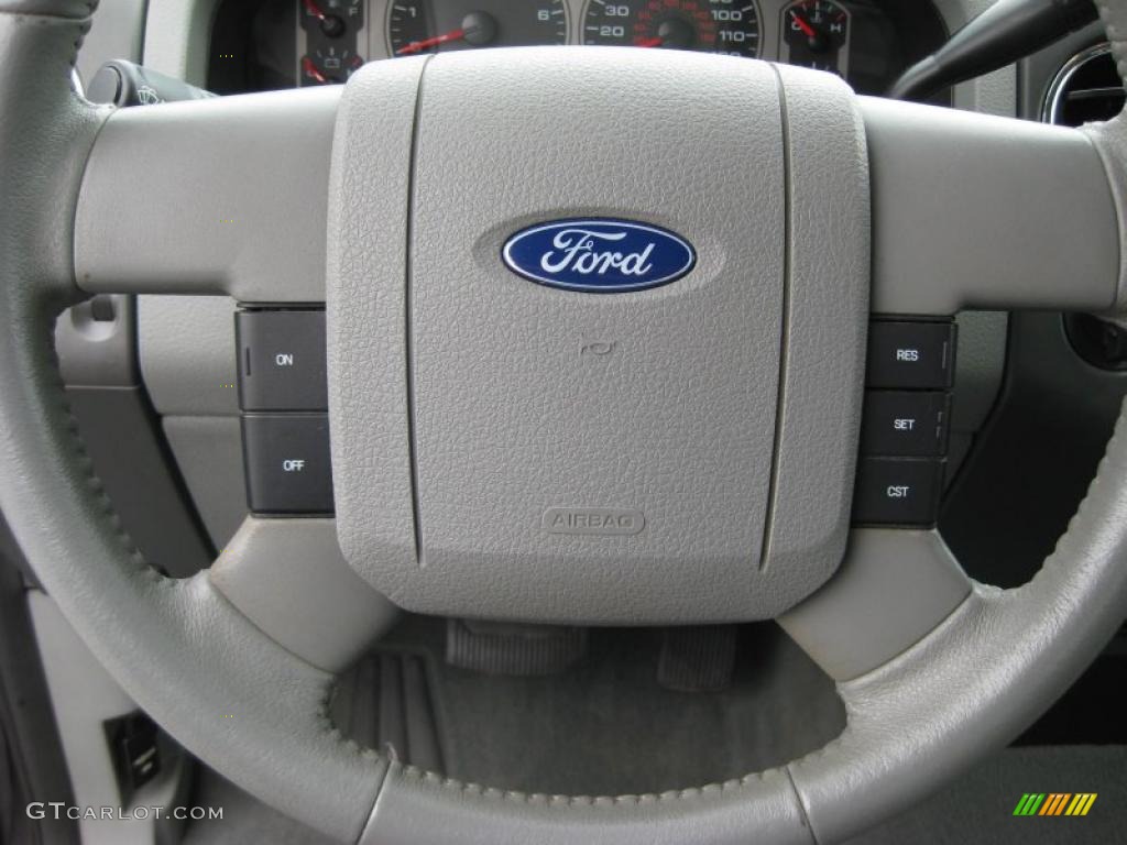 2007 F150 XLT SuperCab 4x4 - Dark Shadow Grey Metallic / Medium/Dark Flint photo #27