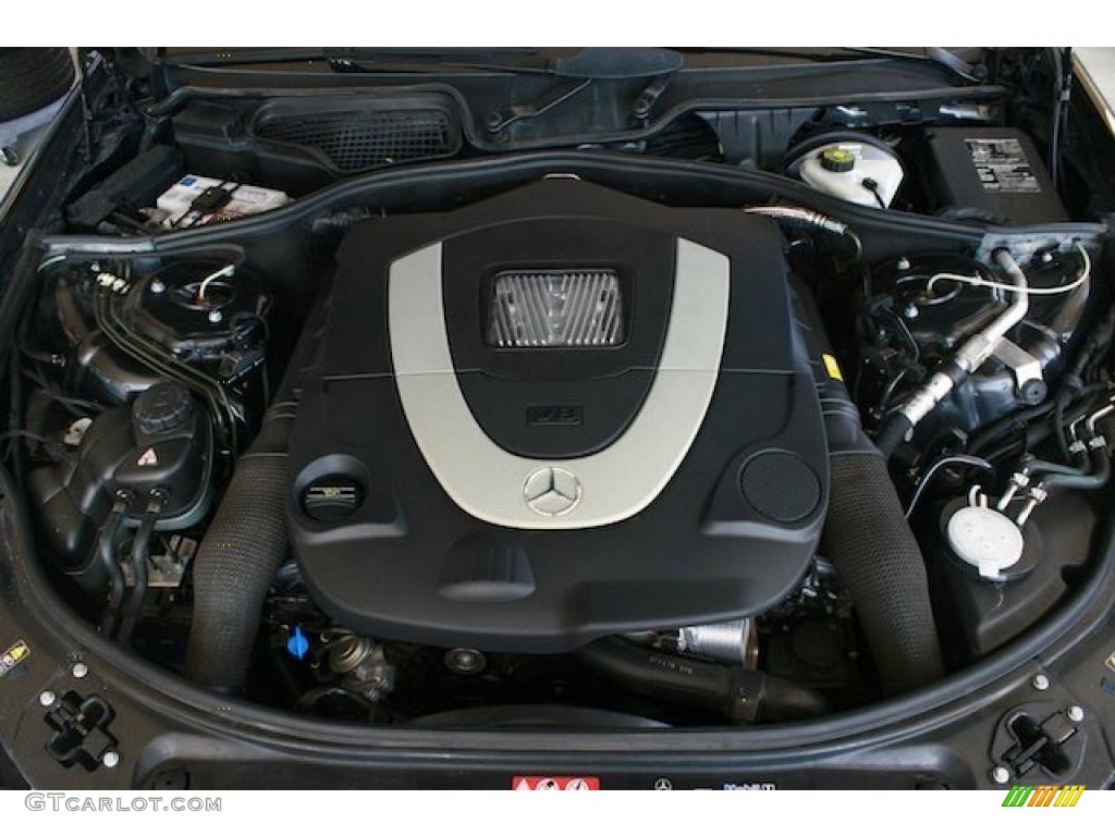 2007 Mercedes-Benz S 550 Sedan 5.5 Liter DOHC 32-Valve V8 Engine Photo #38048836