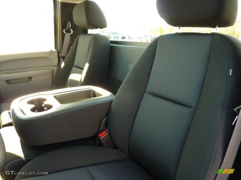 2011 Silverado 1500 Regular Cab - Taupe Gray Metallic / Dark Titanium photo #15