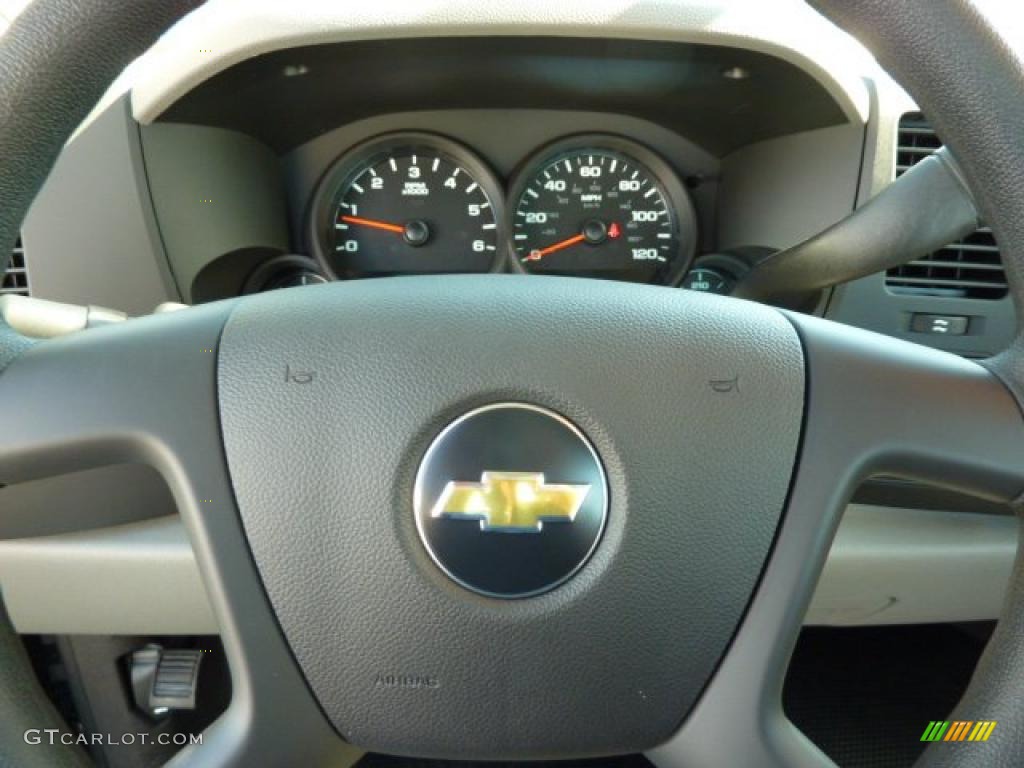 2011 Silverado 1500 Regular Cab - Taupe Gray Metallic / Dark Titanium photo #19