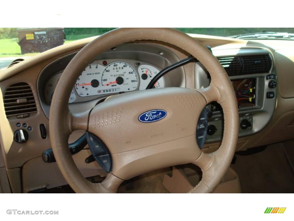 Medium Parchment Interior 2002 Ford Explorer Sport Photo #38049833