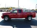 2011 Victory Red Chevrolet Silverado 1500 LT Extended Cab 4x4  photo #4