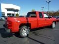 2011 Victory Red Chevrolet Silverado 1500 LT Extended Cab 4x4  photo #10