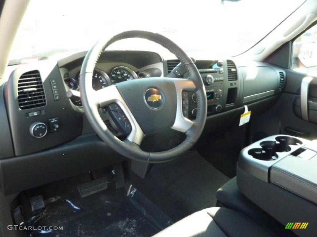 2011 Silverado 1500 LT Extended Cab 4x4 - Victory Red / Ebony photo #13