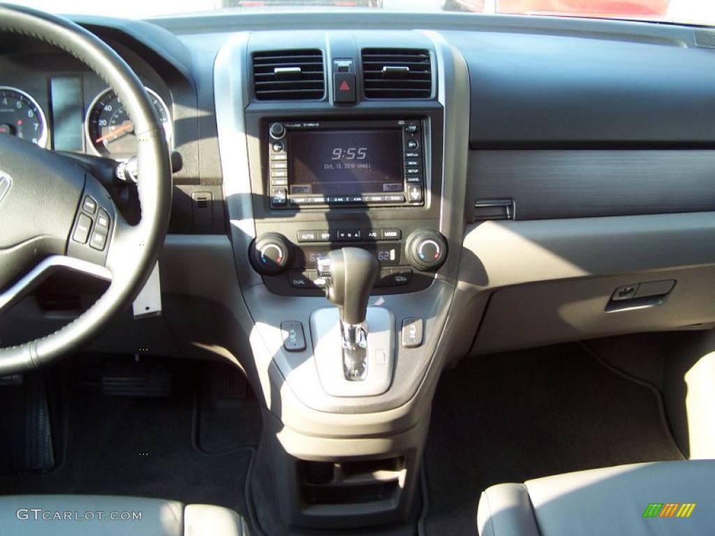 2009 Honda CR-V EX-L Gray Dashboard Photo #38051041