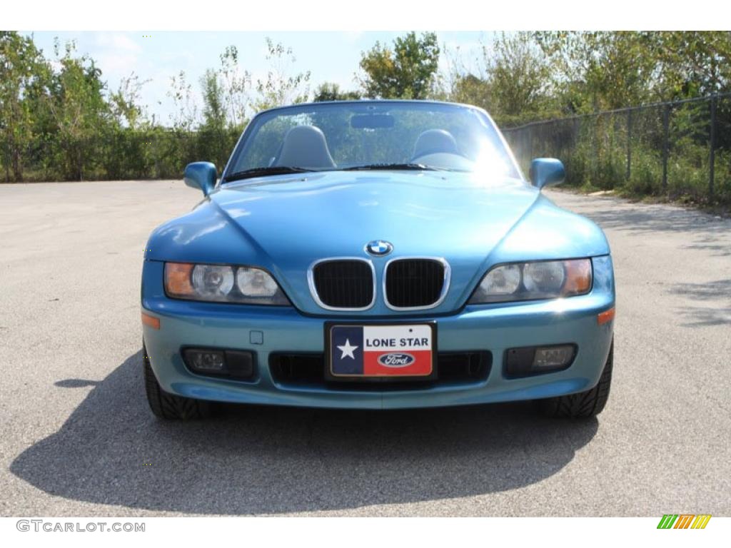 1996 Z3 1.9 Roadster - Atlanta Blue Metallic / Tan photo #8