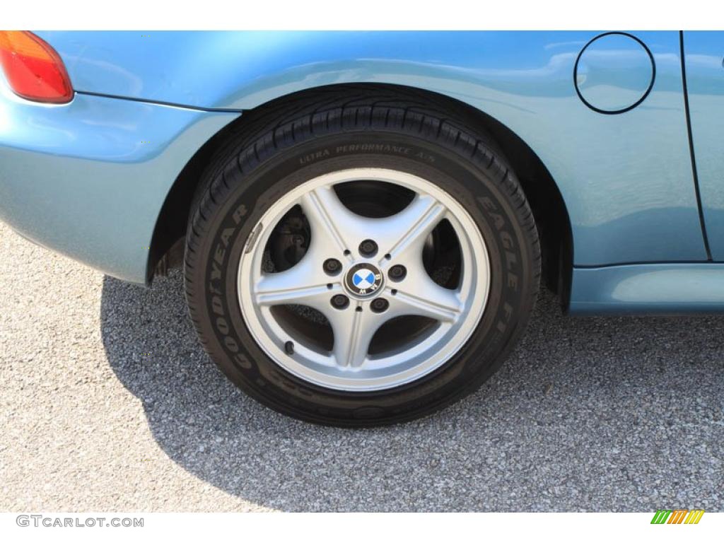 1996 Z3 1.9 Roadster - Atlanta Blue Metallic / Tan photo #11