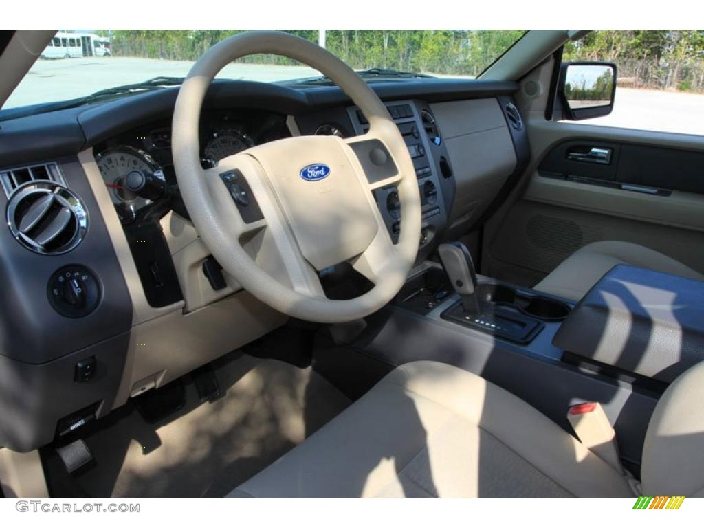 Camel Interior 2007 Ford Expedition XLT Photo #38052963