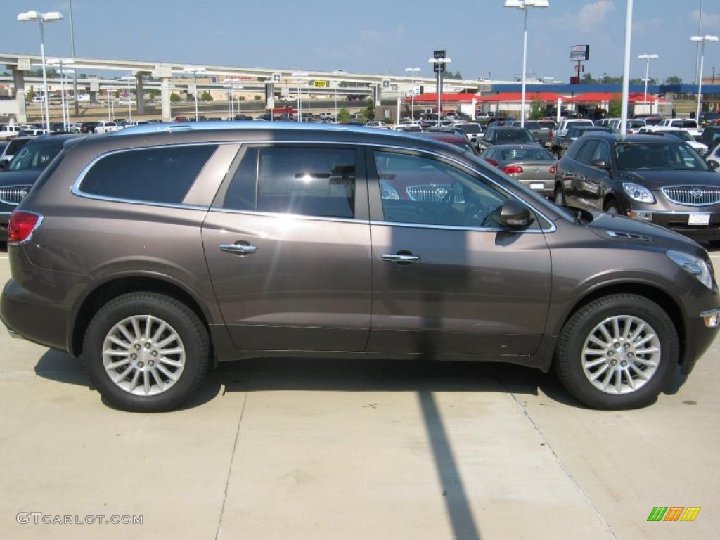 2010 Enclave CXL - Cocoa Metallic / Cashmere/Cocoa photo #6