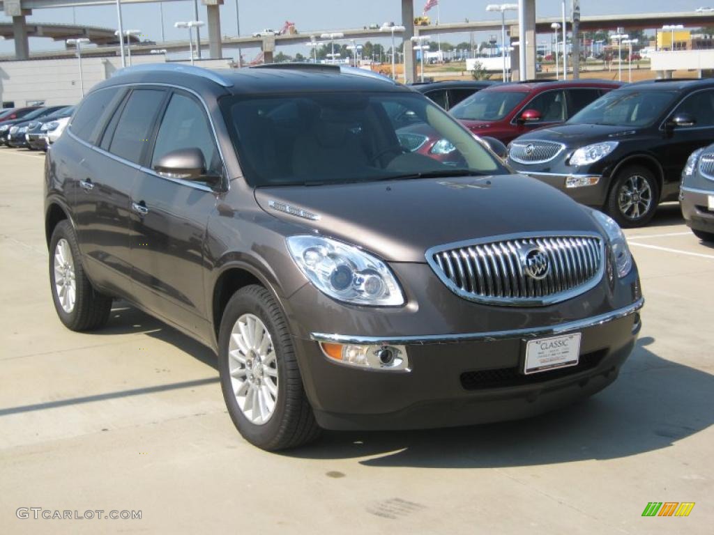 2010 Enclave CXL - Cocoa Metallic / Cashmere/Cocoa photo #7