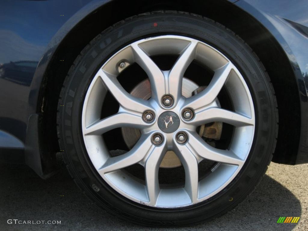 2008 Hyundai Tiburon GT Wheel Photo #38053762