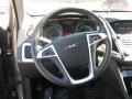 2010 GMC Terrain Brownstone Interior Steering Wheel Photo