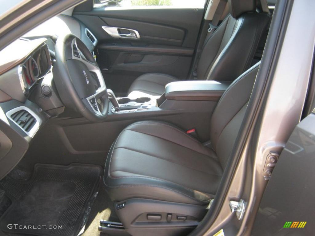 Brownstone Interior 2010 GMC Terrain SLT Photo #38055694