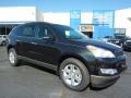 2011 Black Granite Metallic Chevrolet Traverse LT AWD  photo #1