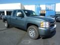 Front 3/4 View of 2011 Silverado 1500 LS Extended Cab 4x4