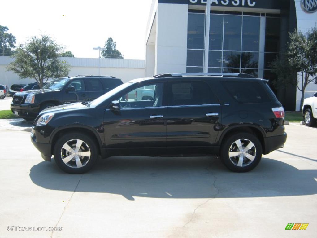 2011 Acadia SLT - Carbon Black Metallic / Light Titanium photo #2