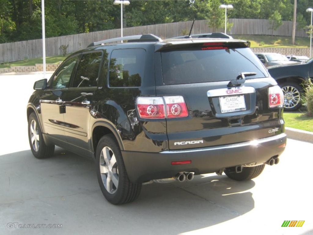 2011 Acadia SLT - Carbon Black Metallic / Light Titanium photo #3