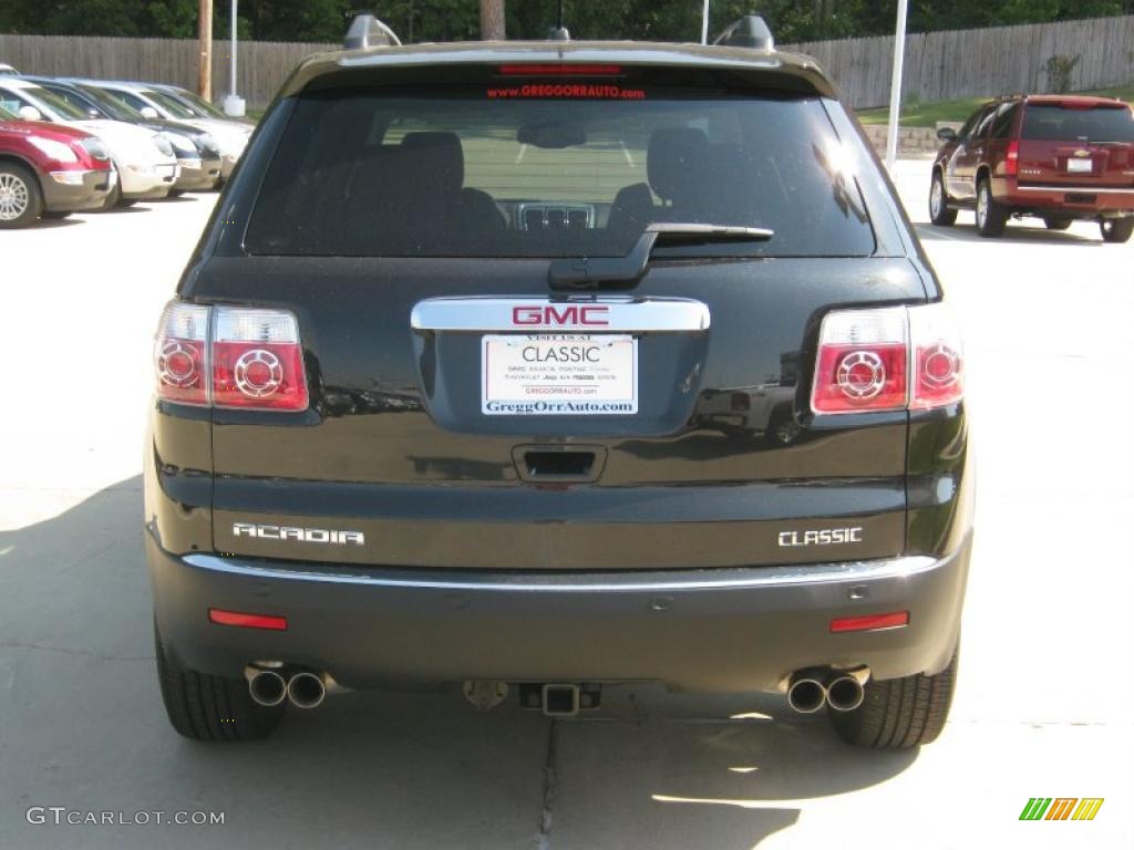 2011 Acadia SLT - Carbon Black Metallic / Light Titanium photo #4