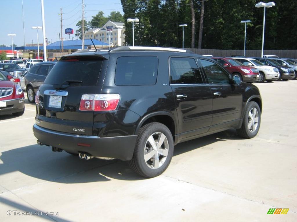 2011 Acadia SLT - Carbon Black Metallic / Light Titanium photo #5