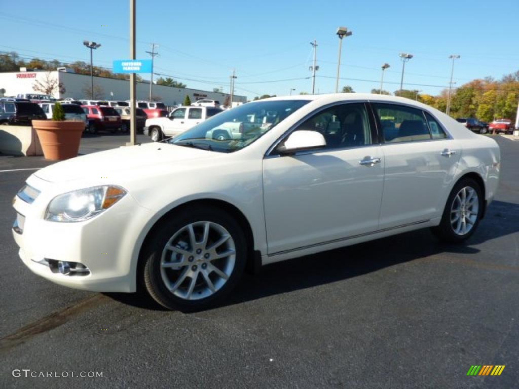 White Diamond Tricoat 2011 Chevrolet Malibu LTZ Exterior Photo #38058310