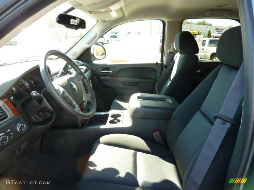 Ebony Interior 2011 Chevrolet Tahoe LS 4x4 Photo #38058885